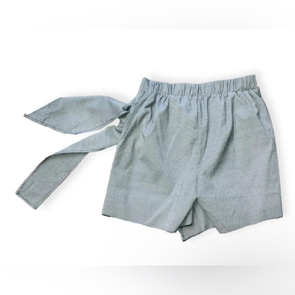 FP Movement Free People NWT Black Side Wrap Houndstooth Print Skort L - Picture 3 of 16